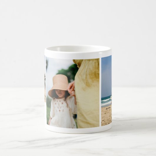 Custom Family Gallery of Three image Kaffeetasse (Mittel)