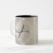 Custom Family Geschenk Hot Cocoffee Cup Tasse (Vorderseite Links)