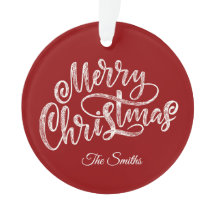 Custom Family Gruß frohe Weihnachten