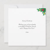 Custom Family Heart Weihnachten (Rückseite)