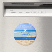 Custom Family Jamica Vacation Christmas Magnet (In Situ (Geschirrspüler))