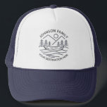 Custom Family Lake Camping Vacacation Group Matchi Truckerkappe<br><div class="desc">Möchten Sie Ihren Camping- und Seeblick feiern? Unsere individuellen T - Shirt sind ideal für Wiedersehen,  Gruppenreisen und Outdoor-Abenteuer. Personalisieren Sie sie mit Ihrem Familiennamen oder Gruppennamen und Urlaubsjahr für einen einzigartigen Sake. Bestellen Sie noch heute und schätzen Sie die Erinnerungen für immer!</div>