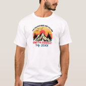 Custom Family Mountain Trip T-Shirt (Vorderseite)