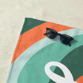 Custom Family Name Beach Handtuch - Pool A (Beispiel)