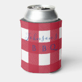 Custom Family Name Buffalo Karo Dosenkühler (Kanne Rückseite)