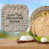 Custom Family Passover Seder Matzah Pappteller