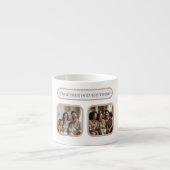 Custom Family Photo Mug – Together Is Everything Espressotasse (Vorderseite)