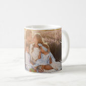 Custom Family Photo – Personalized Last Name  Kaffeetasse (VorderseiteRechts)