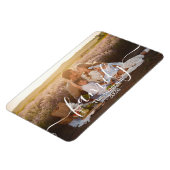 Custom Family Photo – Personalized Last Name Magnet (Linke Seite)