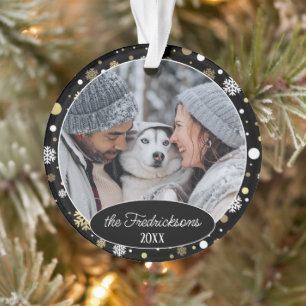 Custom Family Picture Christmas Personalisiert 202 Ornament