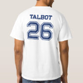 Custom Family Reunion Baseball Jersey Style T-Shirt (Rückseite)