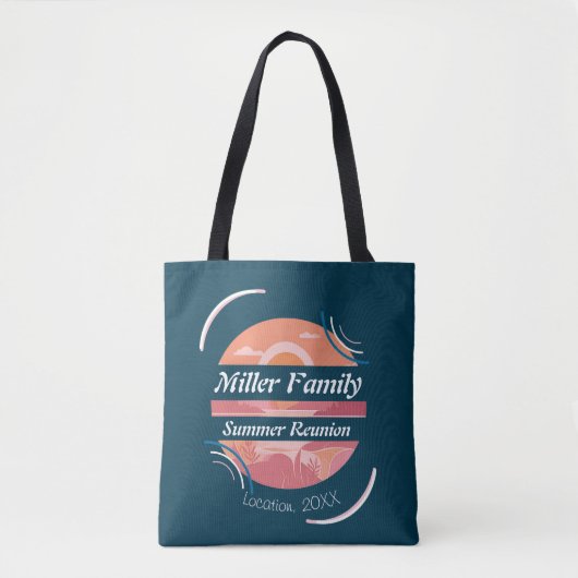 Custom Family Reunion Lake Tasche (Vorderseite)