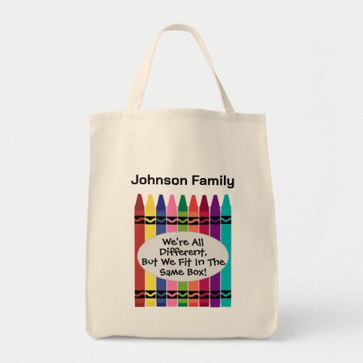 Custom Family Reunion Reusable Tote Bag  Tragetasche (Vorne)