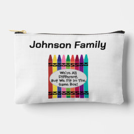 Custom Family Reunion Small Accessory Pouch  Zubehörtasche