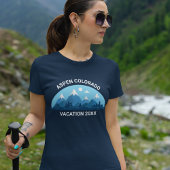 Custom Family Ski Trip Blue Mountain Women's T-Shirt