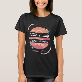 Custom Family Summer Reunion Lake T-Shirt