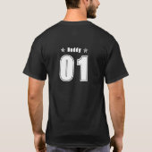 Custom Family Team Jersey T - Shirt (Rückseite)