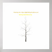 Custom Family Tree: Elegant Minimalist Art Poster (Vorne)