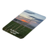 Custom Family Vacation Foto Kühlschrank Magnet (Linke Seite)