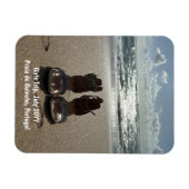 Custom Family Vacation Foto Kühlschrank Magnet (Horizontal)