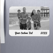 Custom Family Vacation Foto Kühlschrank Magnet