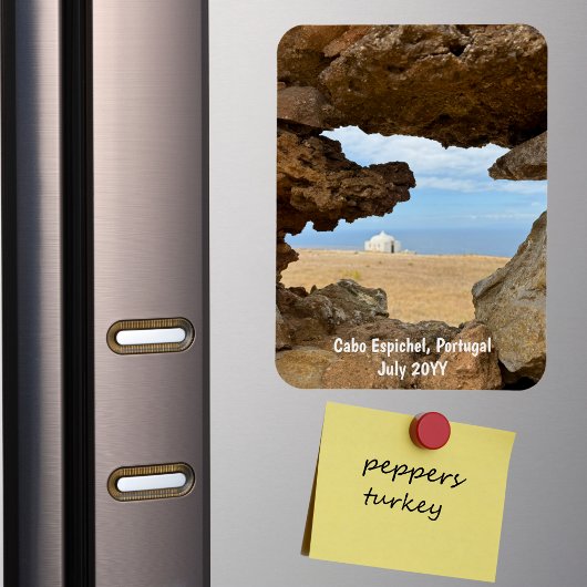 Custom Family Vacation Foto Kühlschrank Magnet