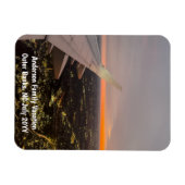 Custom Family Vacation Foto Kühlschrank Magnet (Horizontal)