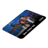 Custom Family Vacation Foto Kühlschrank Magnet (Linke Seite)
