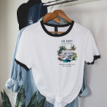 Custom Family Wiedersehen Cruise Ship Sommerurlaub T-Shirt<br><div class="desc">Mit trendigen Aquarellbildern und modernen Schriften. Gedenken Sie Ihre Ferienwoche mit passenden T-Shirts für Mama, Papa, Bruder, Schwester, etc. Ändern Sie Familienname und Datum, um es zu Ihrem eigenen, benutzerdefinierten Design zu machen. Dieses Design wird nie außer Mode kommen. Ideal für Fotos, Wiedersehen-Party, Sommerferien, Straßenausflüge und vieles mehr. Fügen Sie...</div>