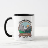Custom Family Wiedersehen Road Trip Mountain Tasse (Links)