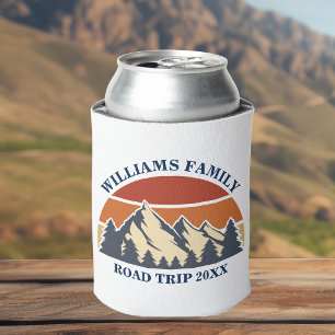 Custom Family Wiedersehen Road Trip Sunset Mountai Dosenkühler