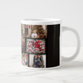 Custom Family Xmas Gift Mug Jumbo-Tasse (Rechts)