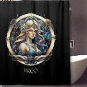Custom Fantasy Jungfrau Astrologie Sun Sign Virgo Duschvorhang