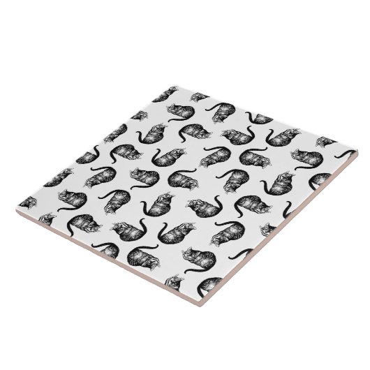 CUSTOM-FARBE der Cheshire Cat Alice im Wunderland Fliese (Seite)