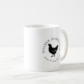 Custom Farm Business Logo Promo Coffee mug Kaffeetasse (VorderseiteRechts)