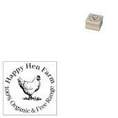 Custom Farmhouse Egg Stamp Gummistempel (Stempel)