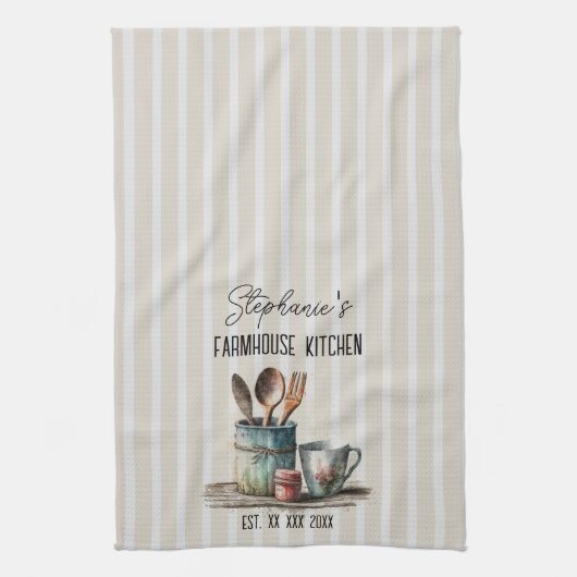 Custom Farmhouse Kitchen All-over Print Geschirrtuch (Vertikal)