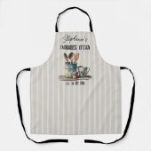 Custom Farmhouse Kitchen All-over Print Schürze (Vorderseite)