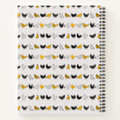 Custom Farmhouse Kitchen Chicken Recipe Notizblock (Rückseite)