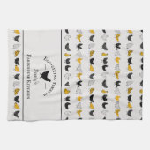 Custom Farmhouse Küche Hühnermuster Geschirrtuch (Horizontal)