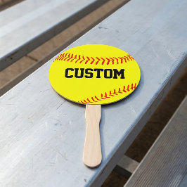 Custom Fastpech Softball Fans für Fans! Fächer