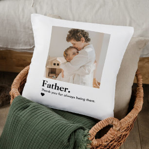 Custom Father Foto Pillow   Personalisierter Vater Kissen