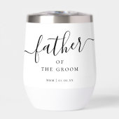 Custom Father of the Groom Script Calligrafy Name (Vorderseite)