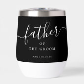 Custom Father of the Groom Script Calligrafy Name (Vorderseite)
