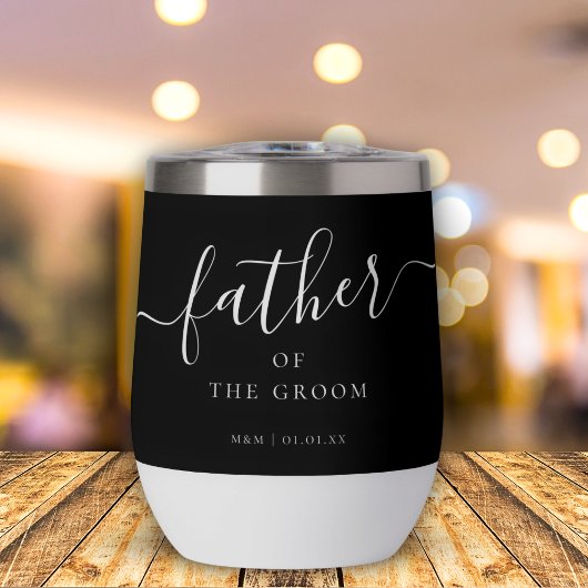 Custom Father of the Groom Script Calligrafy Name