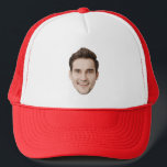 Custom Fcae Geburtstagsparty Groom Bride Bachelor Truckerkappe<br><div class="desc">Custom Fcae Birthday Party Groom Bride Bachelor Trucker Hat</div>
