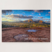 Custom, felsige Berglandschaft, Colorado, Puzzle (Horizontal)