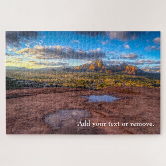 Custom, felsige Berglandschaft, Colorado, Puzzle (Horizontal)