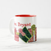 Custom FERIENURLAUB KAFFEE TASSE (Vorderseite Links)