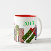 Custom FERIENURLAUB KAFFEE TASSE (VorderseiteRechts)